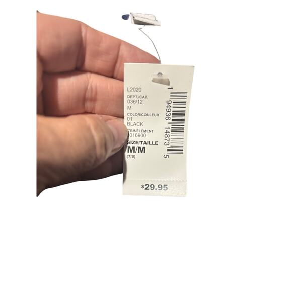 Children’s place M 7/8 black silver cardigan sweater nwt perfect holidays - Picture 3 of 6